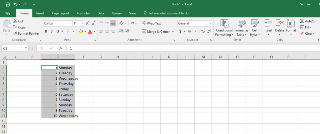 Select visible cells excel где