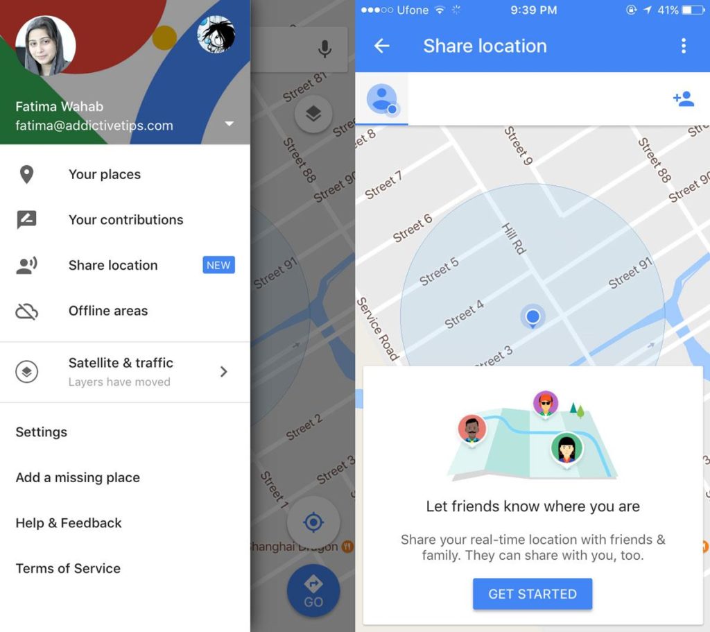 How To Share Your Live Location In Google Maps With Friends