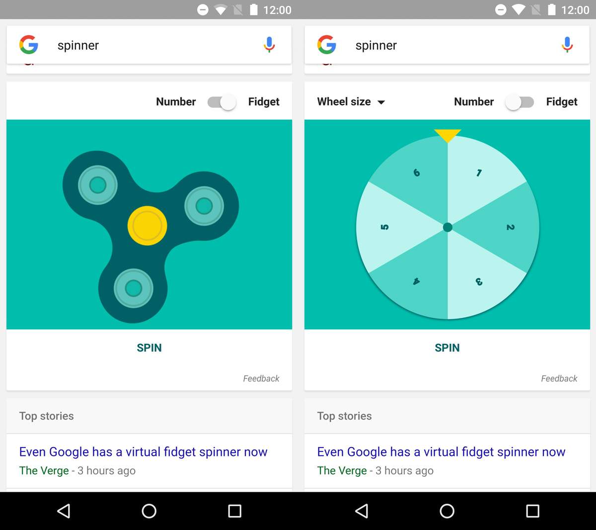 Even Google has a virtual fidget spinner now - The Verge