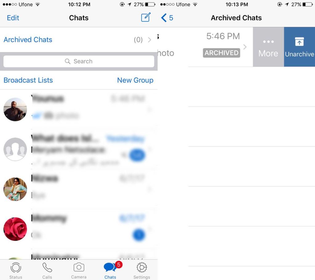 How To Restore An Archived Whatsapp Chat Thread