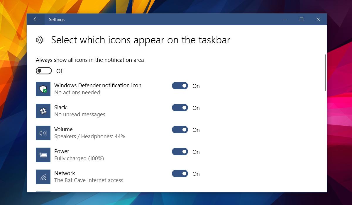 windows 10 hide icons on double click