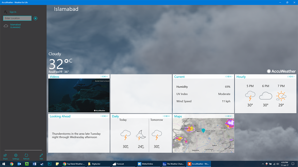 6 Best Weather Apps For Windows 10