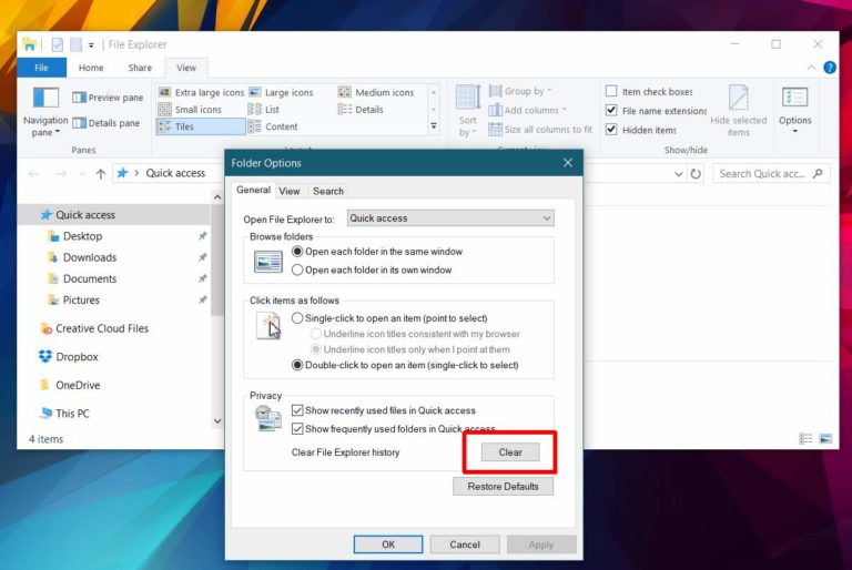 How To Fix File Explorer 'Working On It' Message In Windows 10