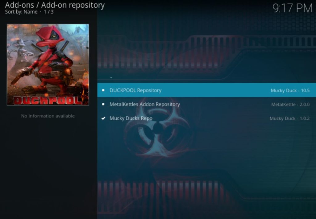 Duckpool Kodi Addon - How to Install Duckpool Repository on Kodi