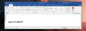 How To Change The Equation Font In MS Word