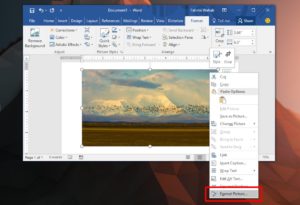 How To Sharpen An Image In MS Word