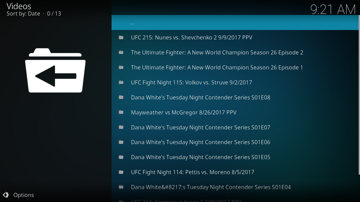 Watch deals wrestling kodi