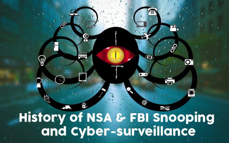 The History Of NSA And FBI Snooping And Cyber-surveillance