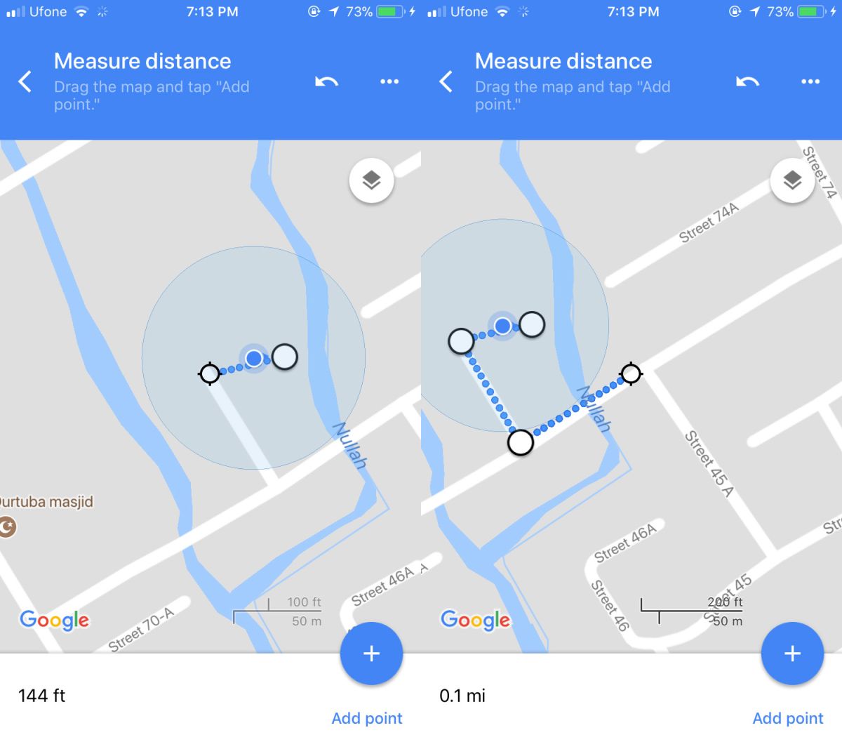 how to measure distance in google maps        <h3 class=