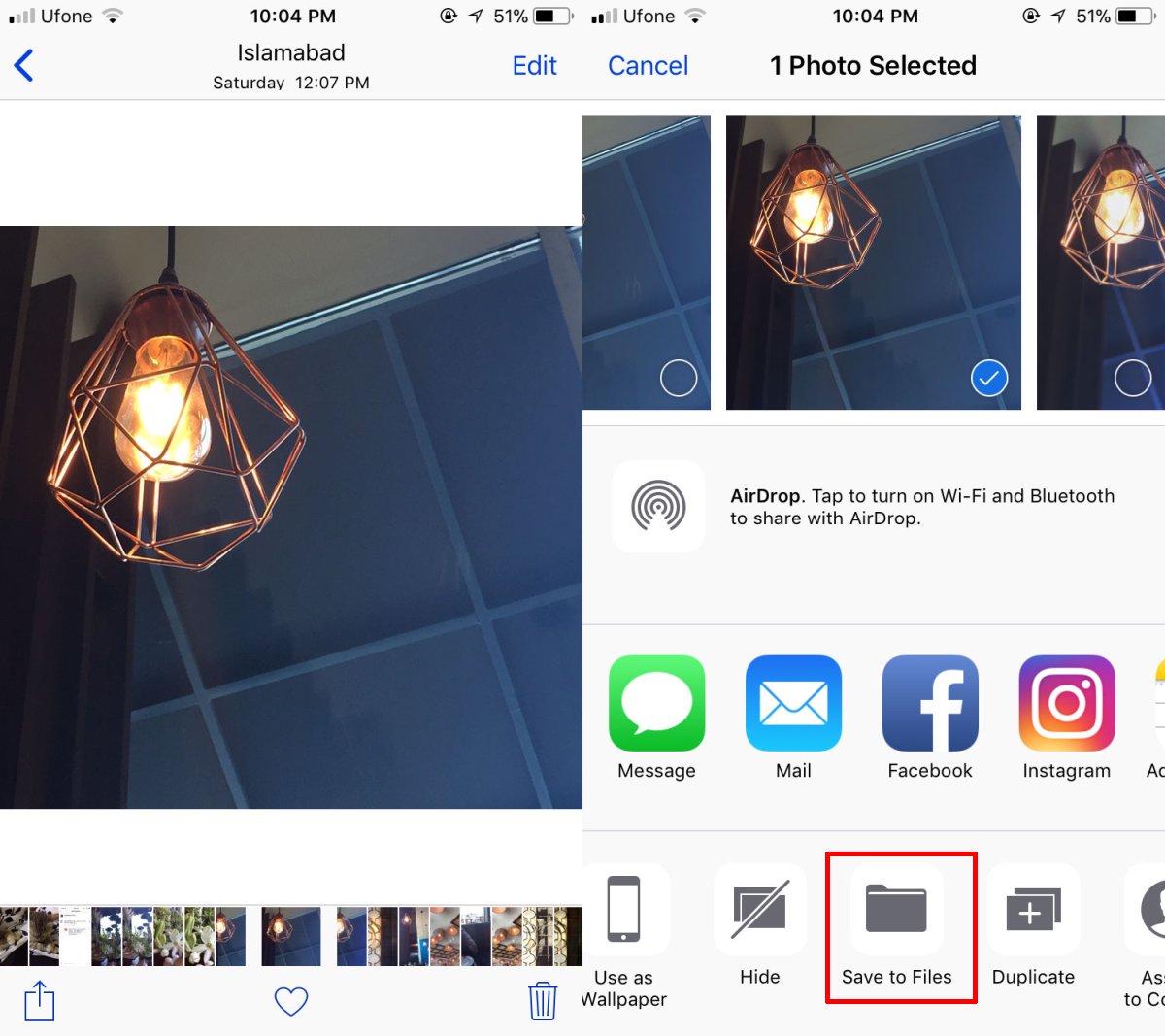 How To Save Photos To The Files App In IOS 11