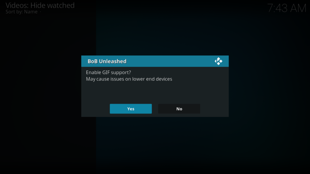 BoB Unleashed Add-on, Unleash the Power of Kodi