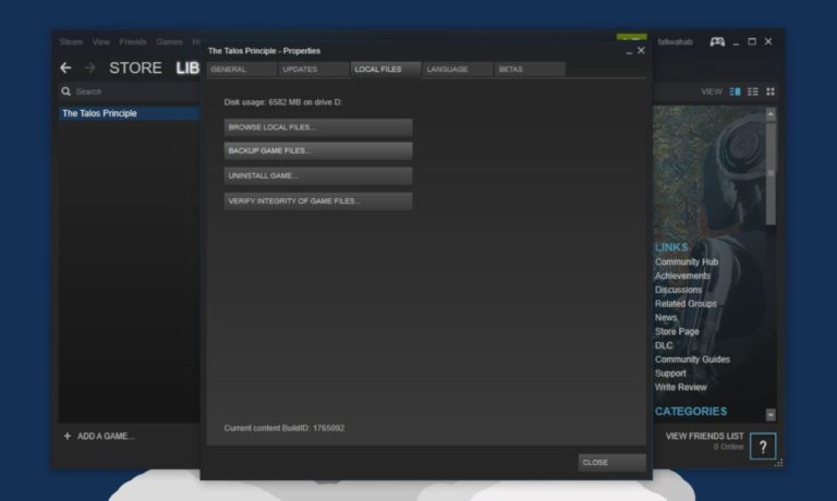 How To Verify Cache Of A Steam Game