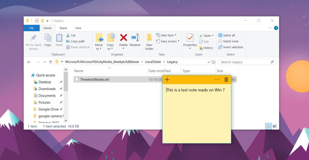 windows 8.1 equivalent of sticky notes on mac