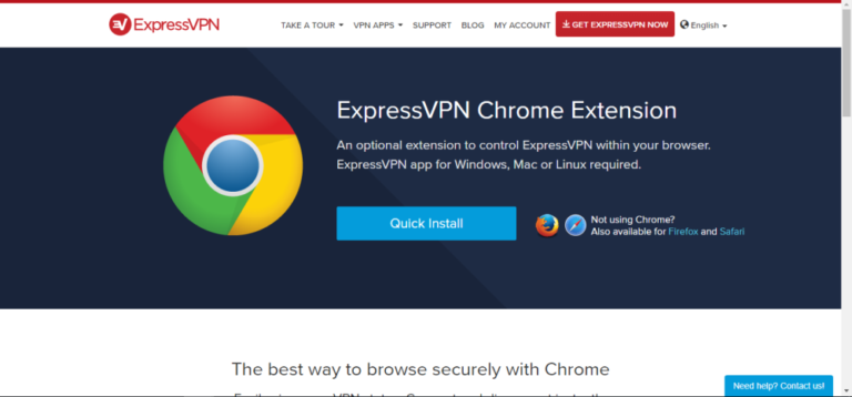 google chrome exprevpn