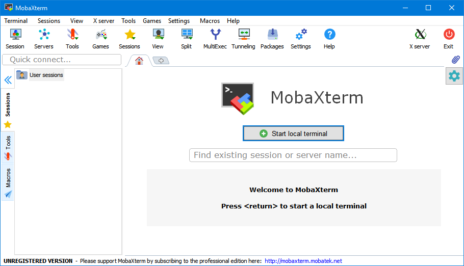 Mobaxterm portable. MOBAXTERM.