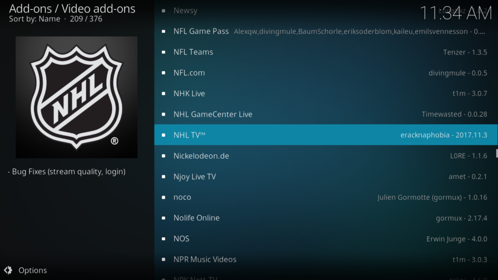 Watch NHL On Kodi - Live Streams On Kodi For NHL TV