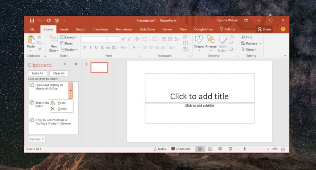 How To View Clipboard History Microsoft Word