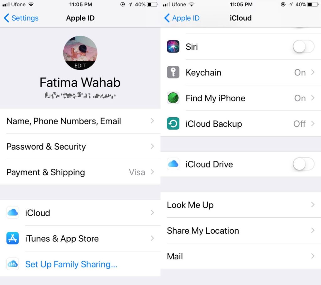 How To Turn Off ICloud In IOS 11