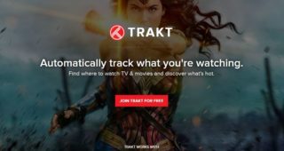 Kodi Trakt API - Trakt website - 1