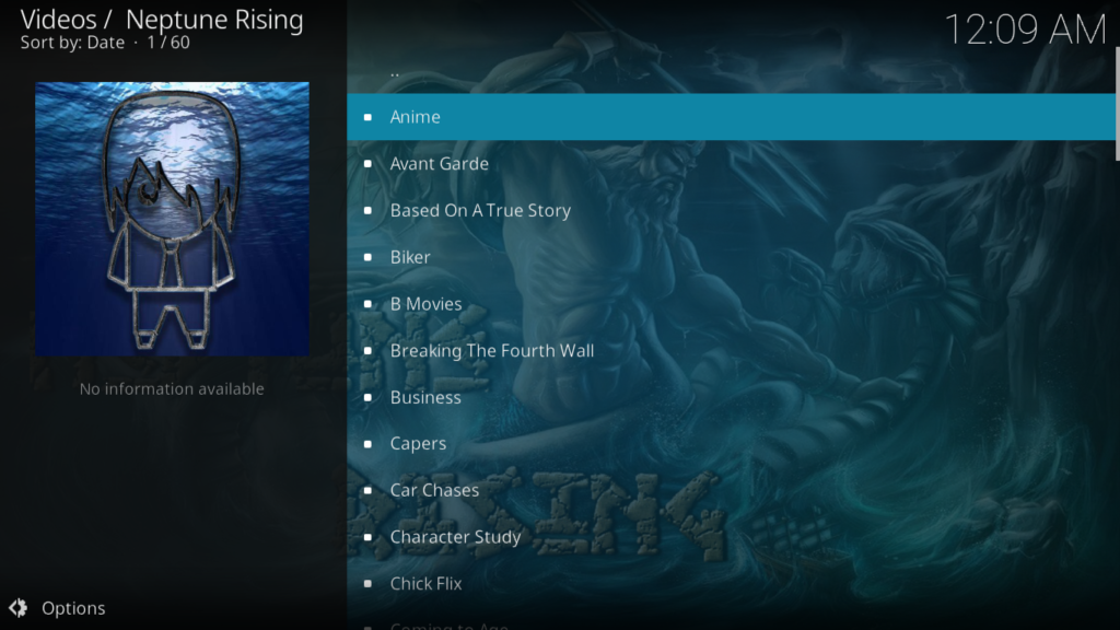 Neptune Rising Add-on for Kodi - A New Covenant Fork