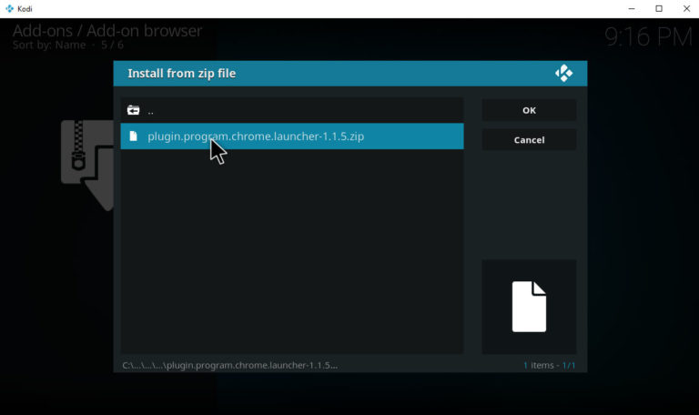 Chrome launcher kodi настройка