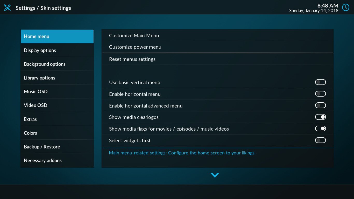 How to Customize Kodi Menu Options Change How the Menu Looks