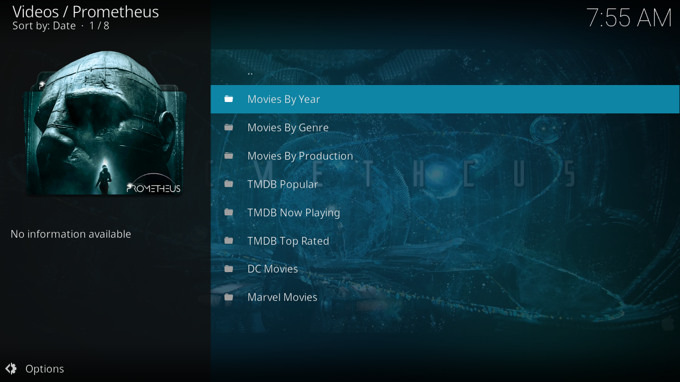 Prometheus Kodi Add-on For Movies And TV Shows | Install Guide