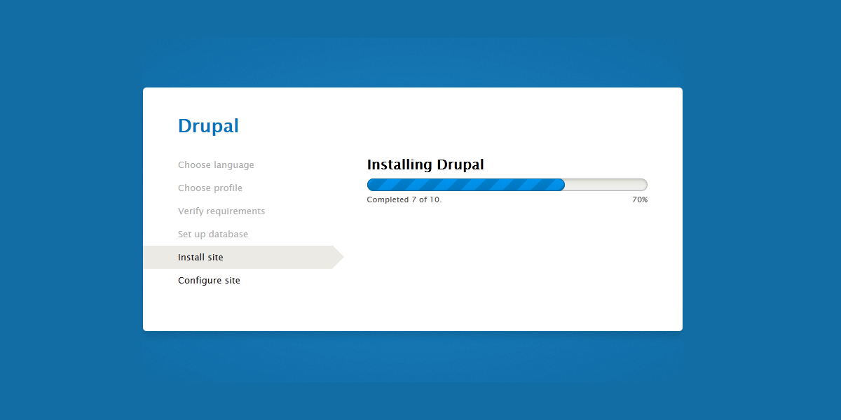 install drupal
