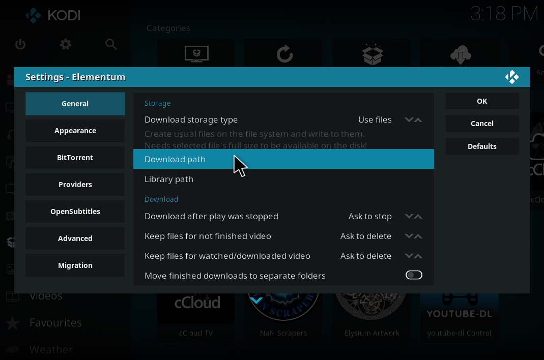 Elementum Kodi Add-on: Download Movies and TV Shows on Kodi