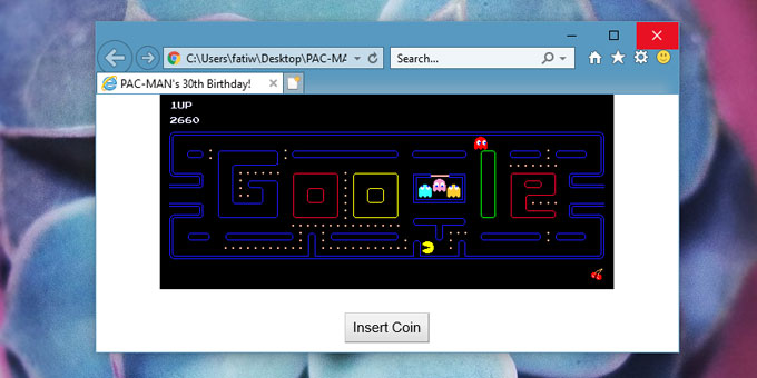 GitHub - ManuelFte/Google-Pacman: Google's 30th anniversary Pac