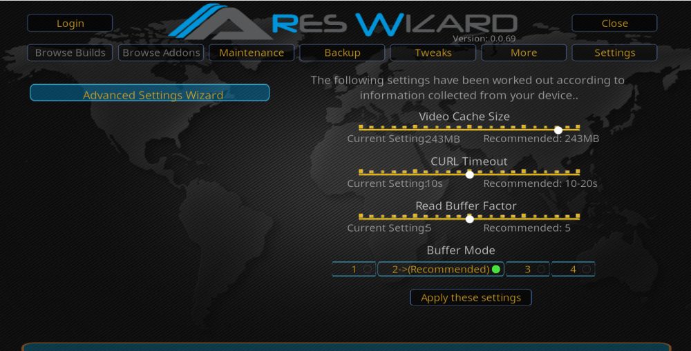 how to get ares wizard on kodi 17.4 firestick