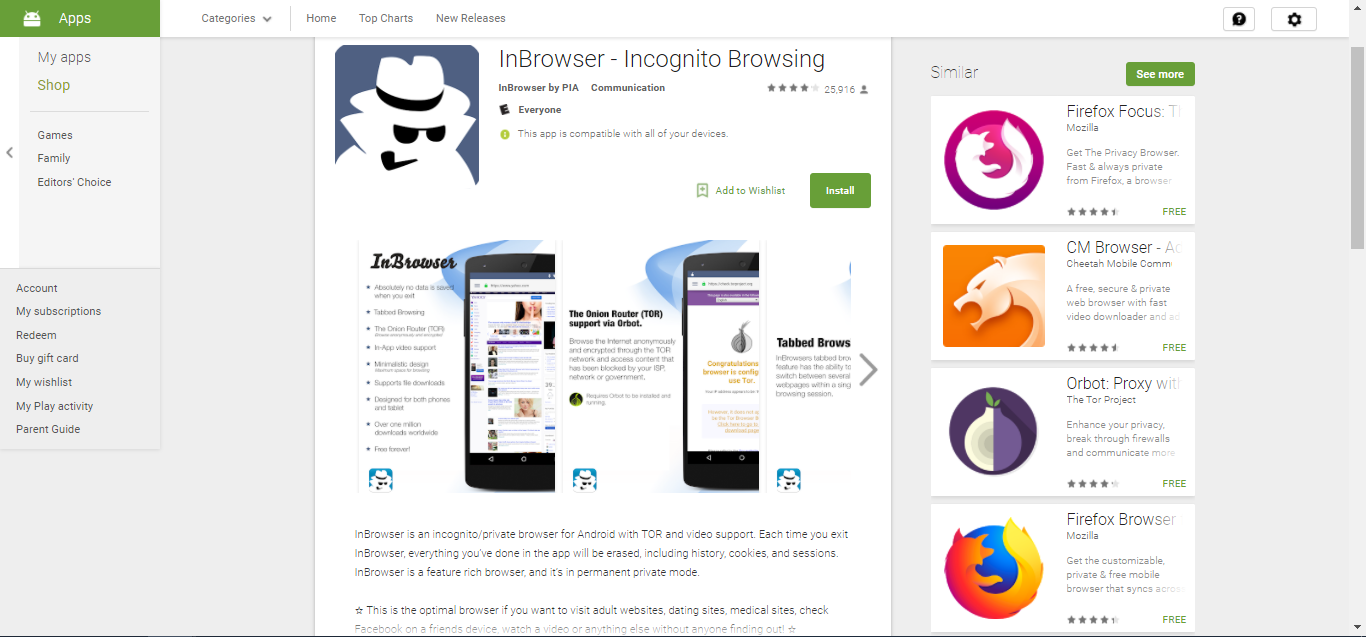 anonymous browser free google compatible