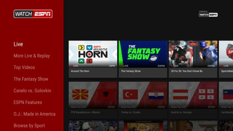 How to Watch ESPN Live on Amazon Fire TV and Fire Stick