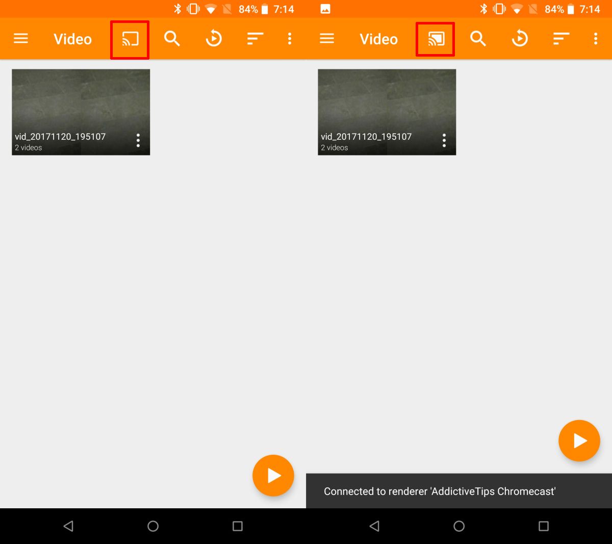 cast vlc to chromecast android