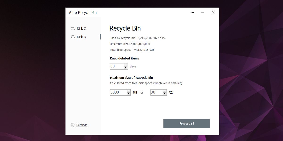 How To Empty The Recycle Bin After X Number Of Days