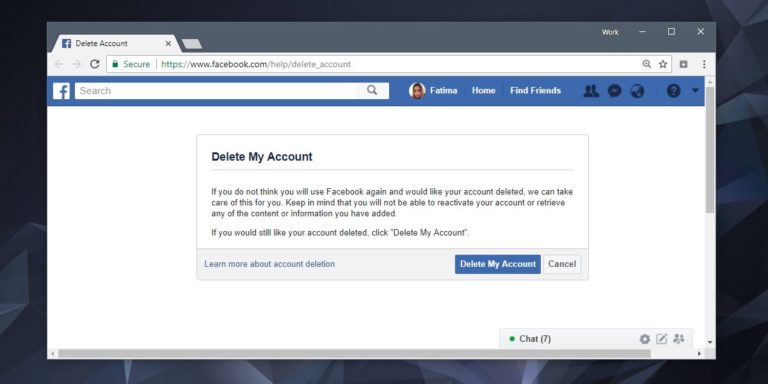 How To Delete Facebook