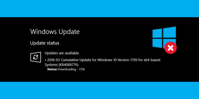 windows 10 cumulative update stuck at 100