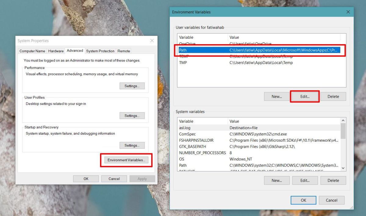 How To Set Path Environment Variables In Windows 10