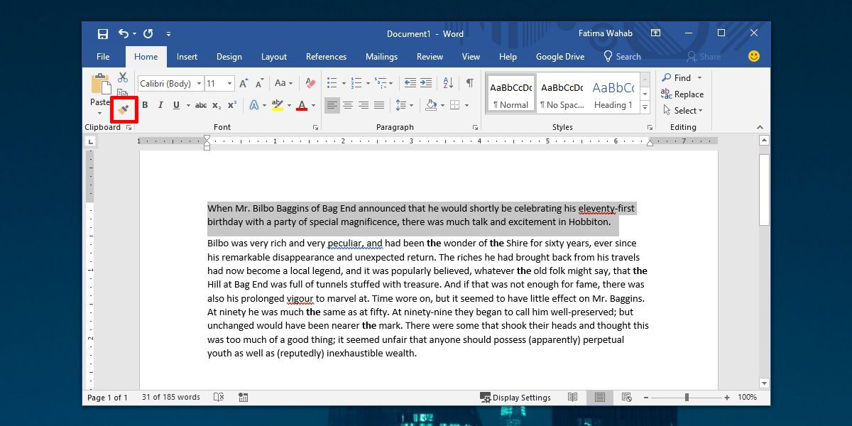 How To Apply Formatting To All Instances Of A Word Or Character In MS Word