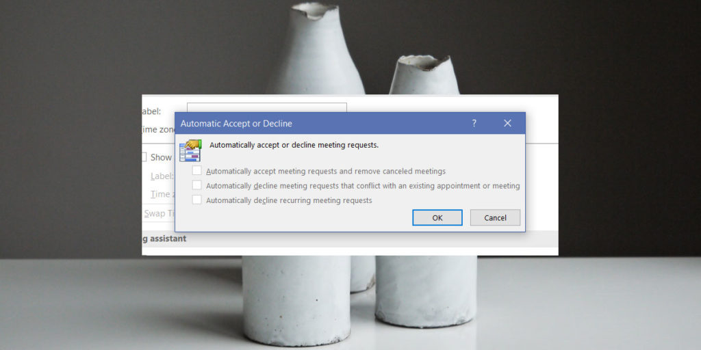 How To Automatically Accept And Reject Meeting Invites In Outlook