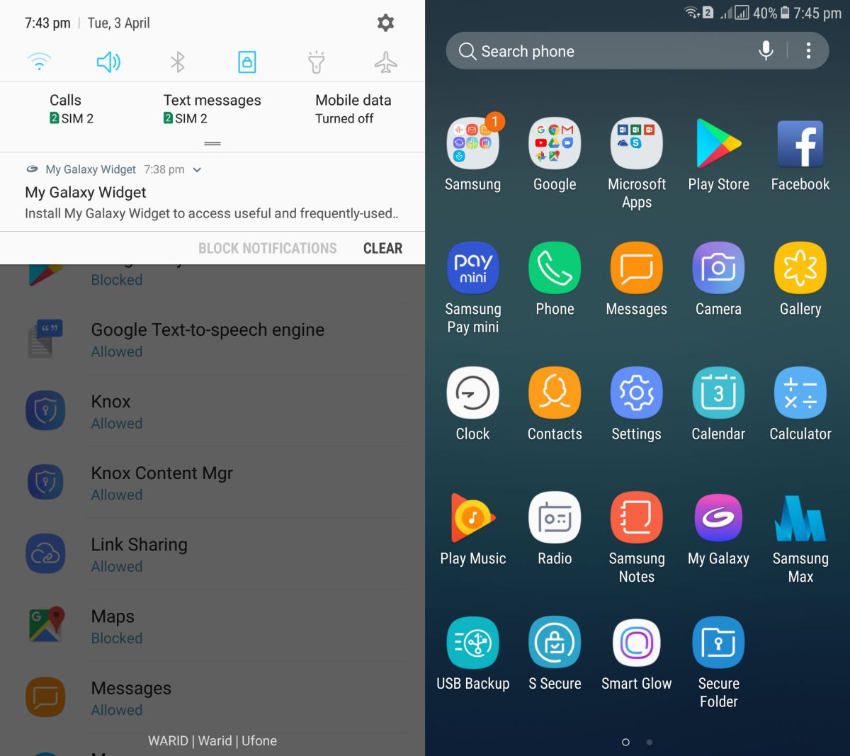 How To Disable My Galaxy Widget Notifications On A Samsung Phone