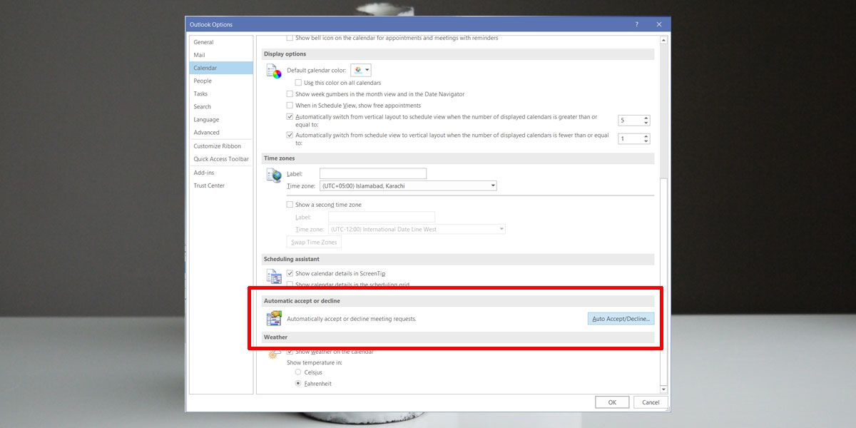 How To Automatically Accept And Reject Meeting Invites In Outlook