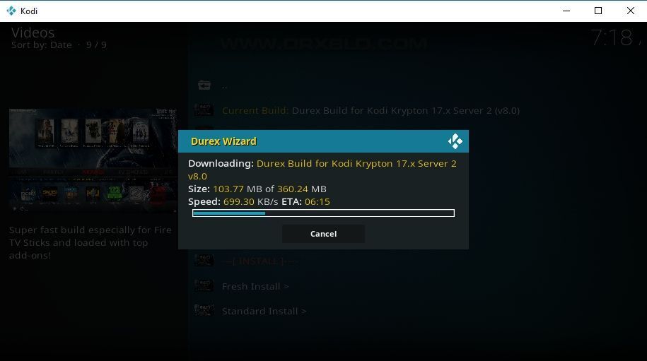 How to Install Multiple Builds on Kodi