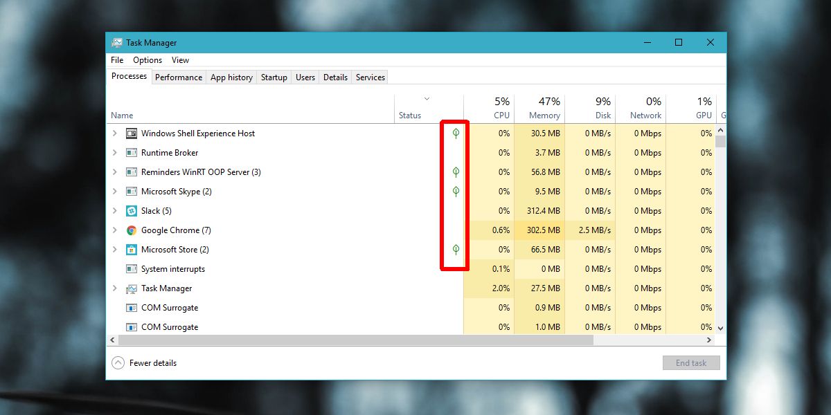 windows 10 task manager not showing all processes