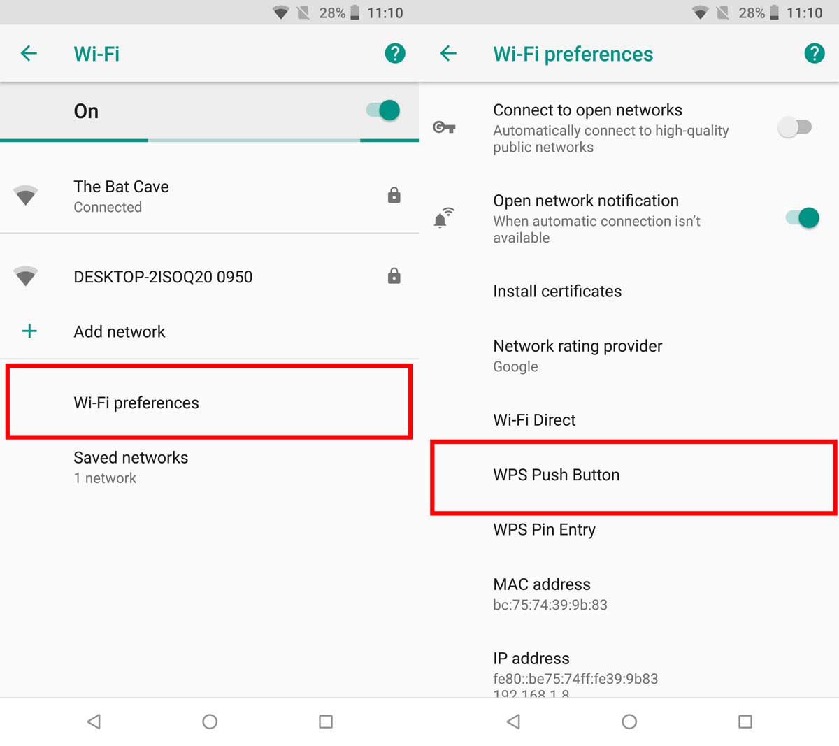 Как подключиться к сети Wi Fi с помощью Wps на Android My Road