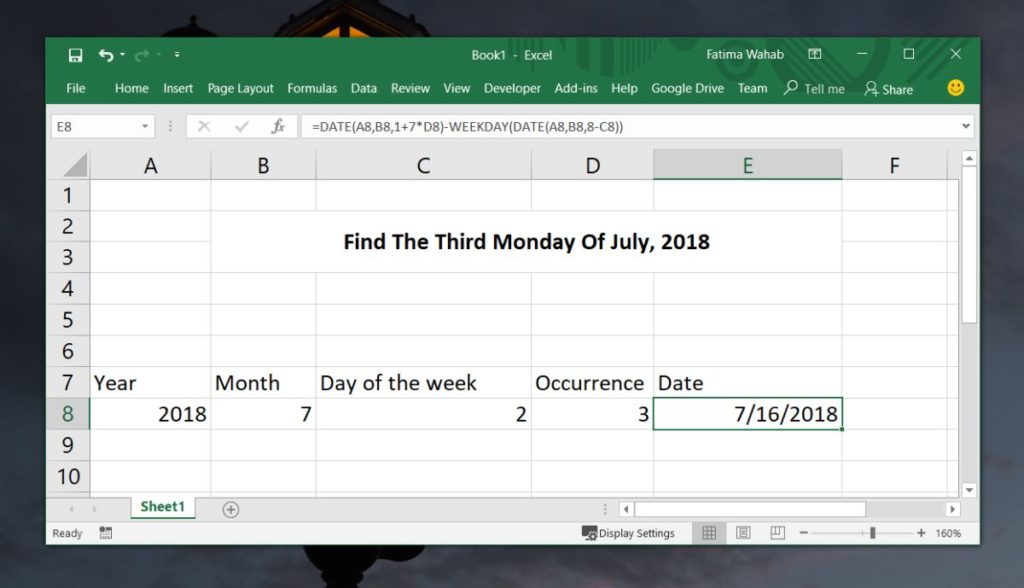 how-to-find-the-date-of-a-specific-day-of-the-month-in-excel