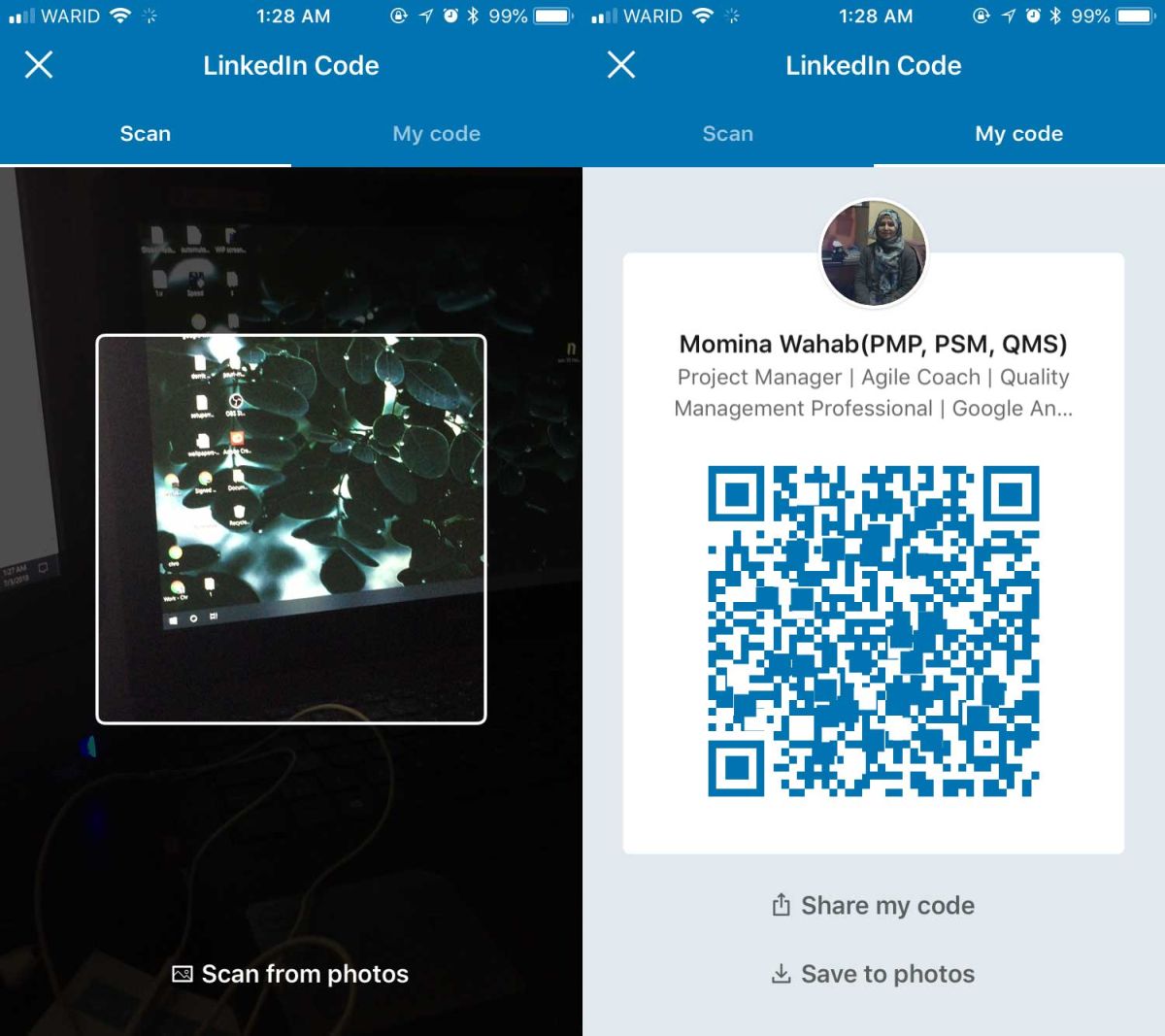 How To Get A QR Code For Your LinkedIn Profile