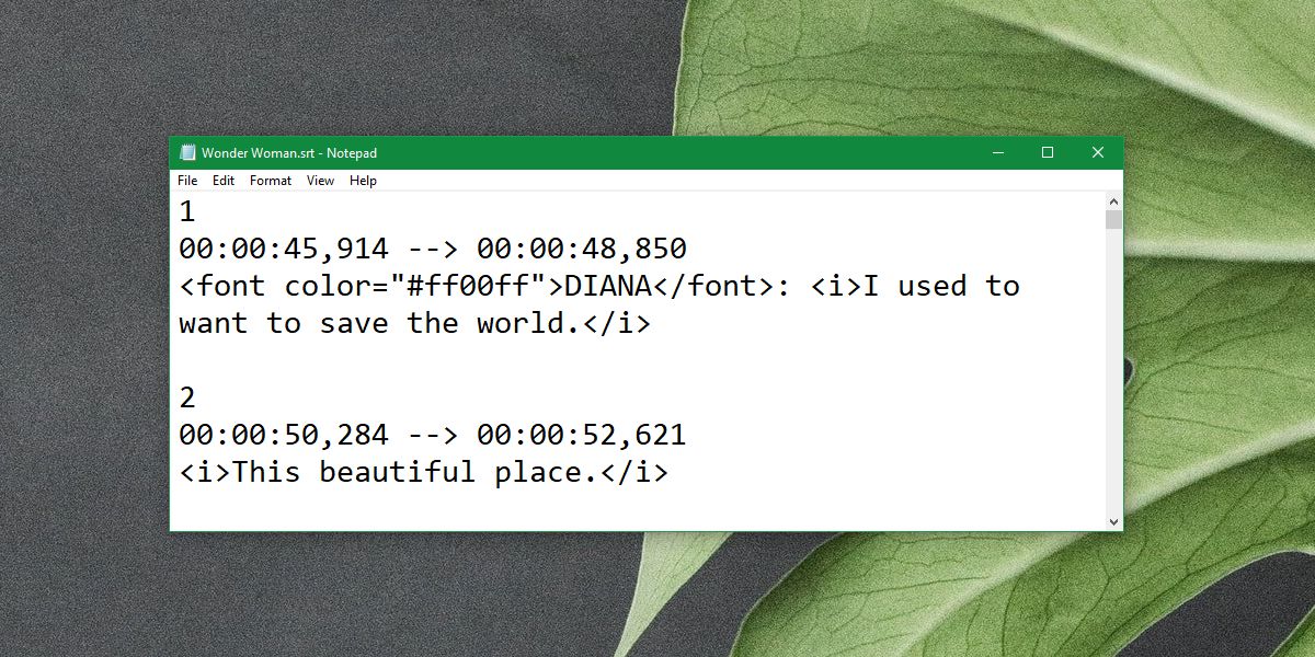 How To Create A Subtitle File For A Video On Windows 10
