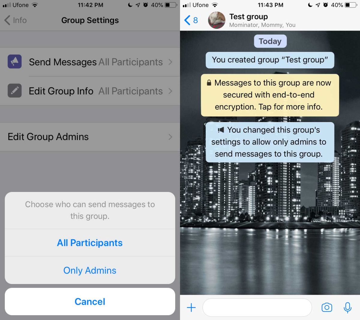 How To Turn Off Messaging For Group Members On Whatsapp