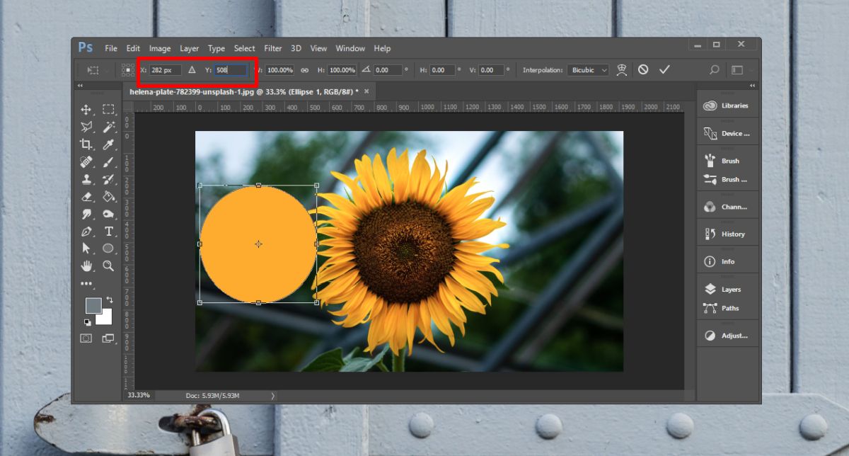 How To Move Objects In Photoshop To A Specific Position